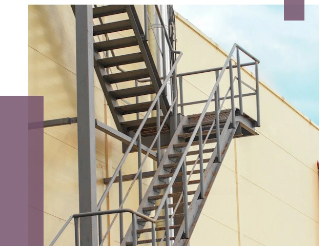 Пожарные лестницы в Шумерле от 13036 руб. — монтаж и продажа | ПРОЛЁТ-Шмр