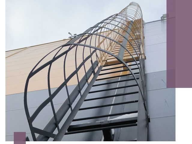 Изготовление и монтаж пожарных лестниц в Шумерле профессионально