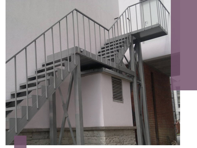 Монтаж пожарных лестниц под ключ в Шумерле с гарантией качества