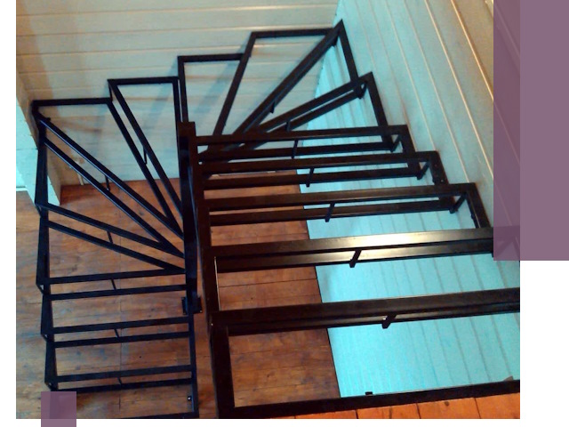 Изготовление металлических лестниц любой сложности в Шумерле