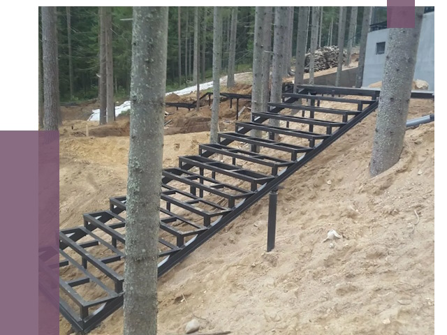 Монтаж металлических лестниц в Шумерле от 14393 руб. 