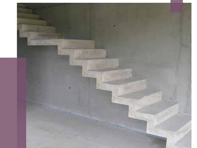 Бетонные лестницы в Шумерле от 20097 руб. под ключ | ПРОЛЁТ-Шмр