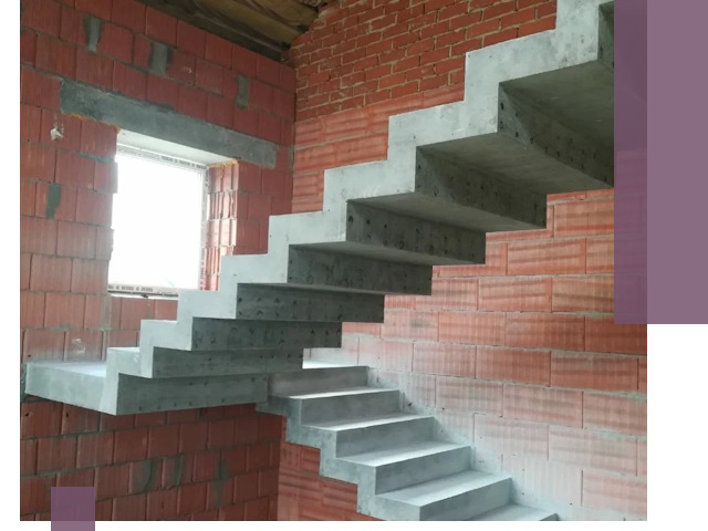 Бетонные лестницы под ключ в Шумерле: монтаж, демонтаж, ремонт