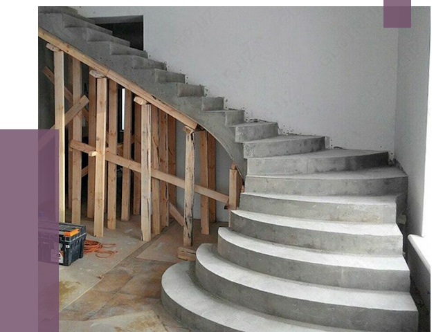 Изготовление бетонных лестниц под ключ в Шумерле от 21183 руб. | ПРОЛЁТ-Шмр