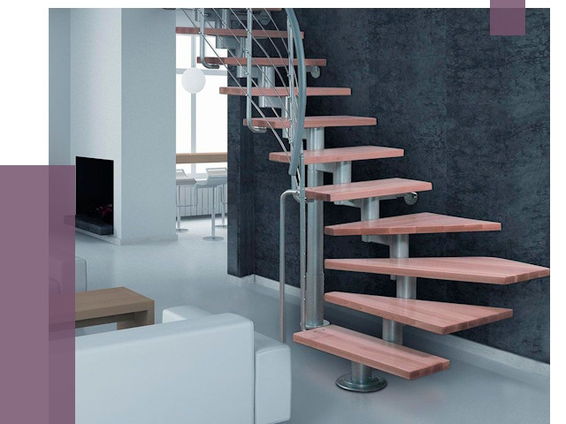 Модульные лестницы в Шумерле от 17924 руб. — купить в ПРОЛЁТ-Шмр