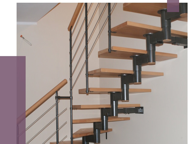 Изготовление модульных лестниц в Шумерле от 12221 руб. 