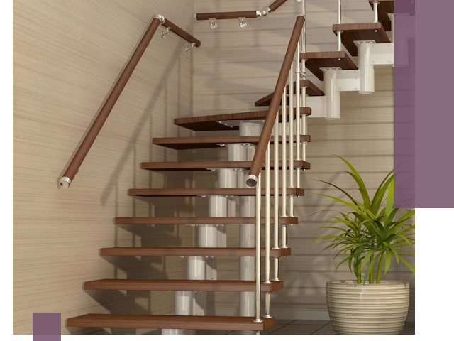 Изготовление модульных лестниц под ключ в Шумерле