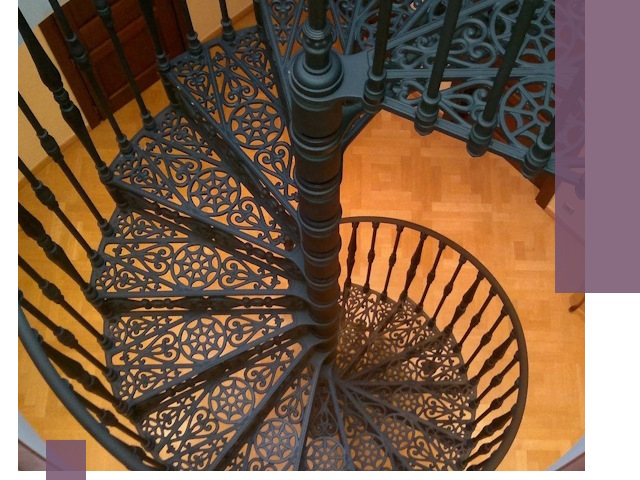 Винтовые лестницы под ключ в Шумерле: производство и монтаж