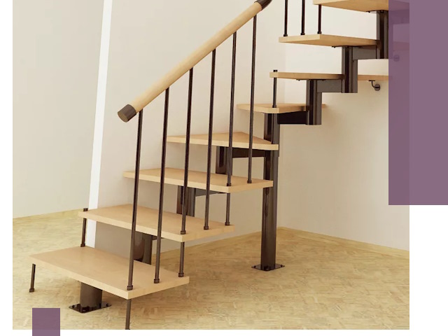 Монтаж лестниц на больцах в Шумерле — быстро и надежно