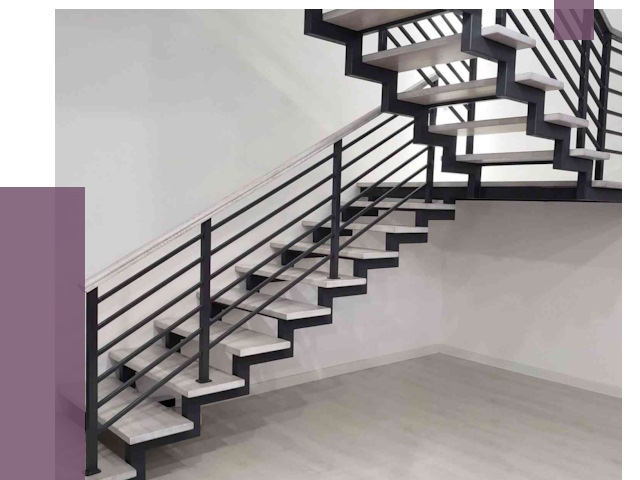 Лестницы на металлокаркасе под ключ в Шумерле от 13579 руб. | ПРОЛЁТ-Шмр