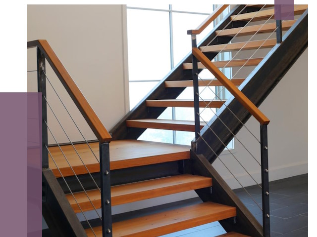 Изготовление лестниц на металлокаркасе в Шумерле от 20097 руб. | ПРОЛЁТ-Шмр