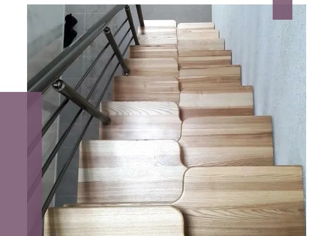 Лестницы гусиный шаг в Шумерле от 13850 руб. под ключ | ПРОЛЁТ-Шмр