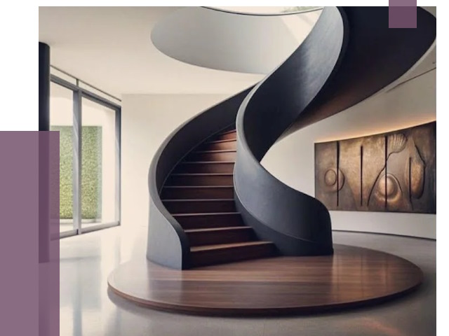 Элитные лестницы под заказ в Шумерле от 200966 руб. — ПРОЛЁТ-Шмр