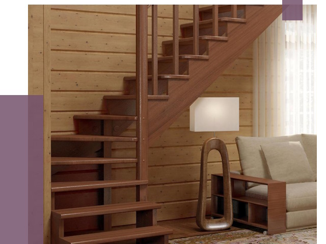 Лестницы эконом класса в Шумерле от 19390 руб. бюджетные решения