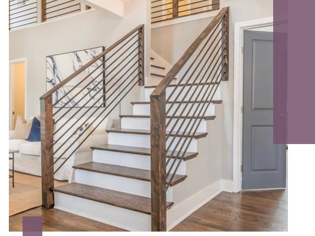 Лестницы для коттеджа под ключ в Шумерле — изготовление и монтаж