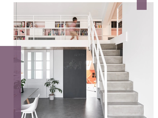 Лестницы для двухуровневой квартиры в Шумерле от 187387 руб. | ПРОЛЁТ-Шмр