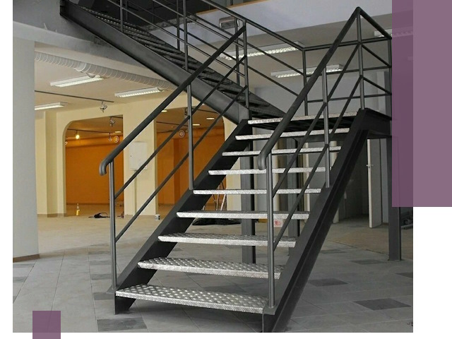 Лестницы для офиса в Шумерле: изготовление, монтаж, демонтаж