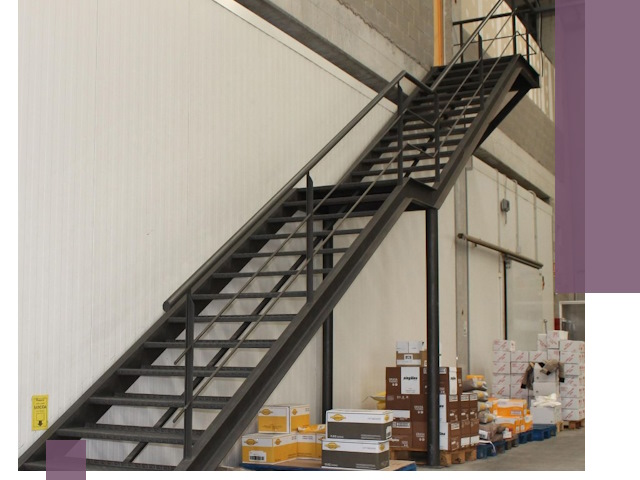 Лестницы для производства в Шумерле — изготовление и монтаж