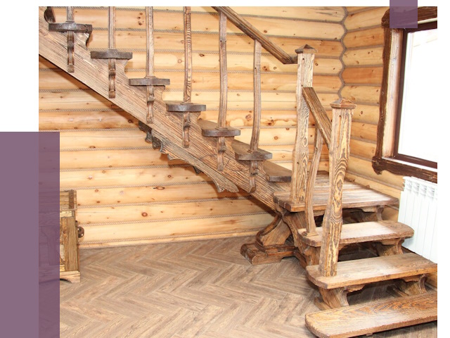 Лестницы в баню в Шумерле от 20314 руб. — изготовление | ПРОЛЁТ-Шмр