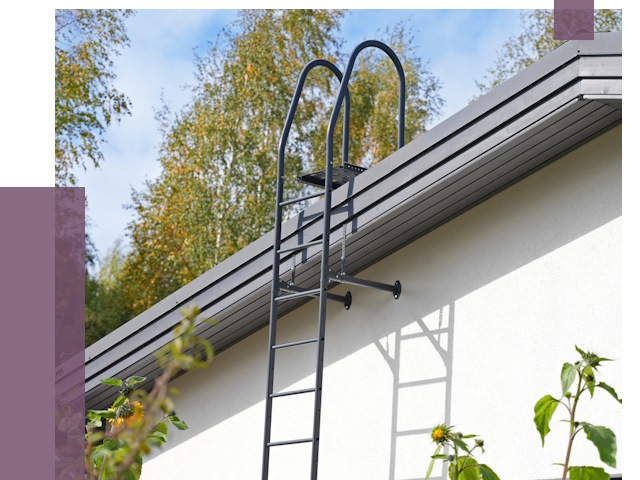 Лестницы на крышу в Шумерле от 20314 руб. — монтаж и монтаж ПРОЛЁТ-Шмр