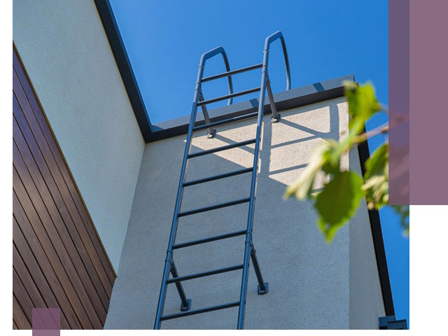 Лестницы на крышу в Шумерле — изготовление, монтаж, демонтаж