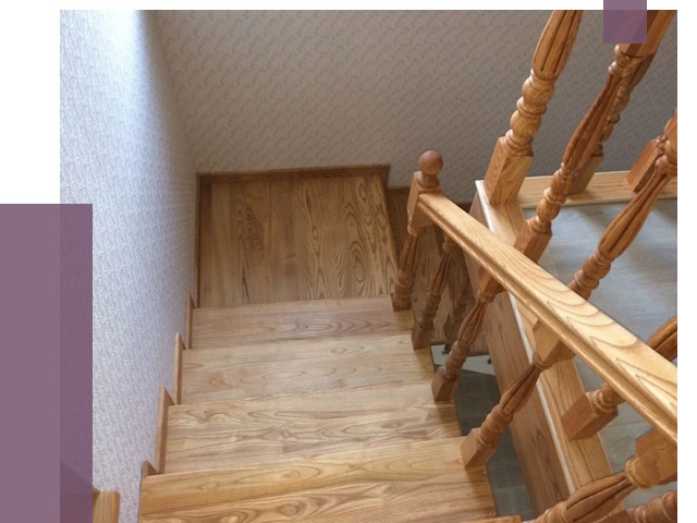 Сосновые лестницы в Шумерле под ключ от 8582 руб.  | ПРОЛЁТ-Шмр