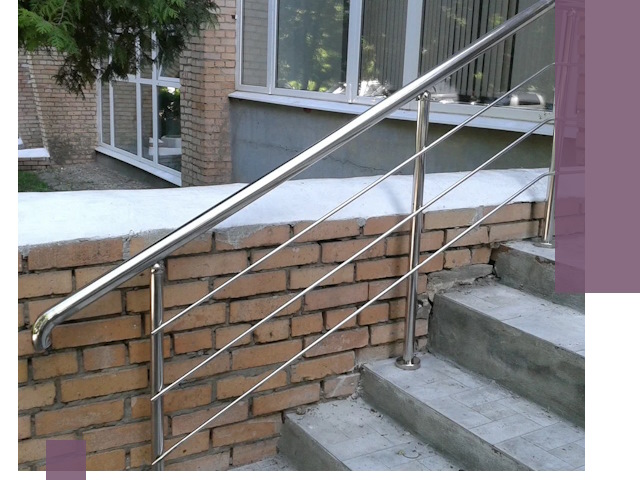 Перила из нержавеющей стали высокого качества в Шумерле