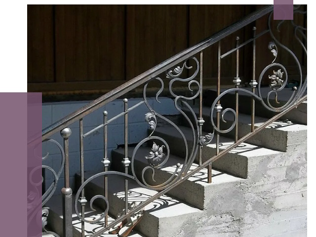 Кованые перила в Шумерле от 9234 руб. под ключ — качество от ПРОЛЁТ-Шмр