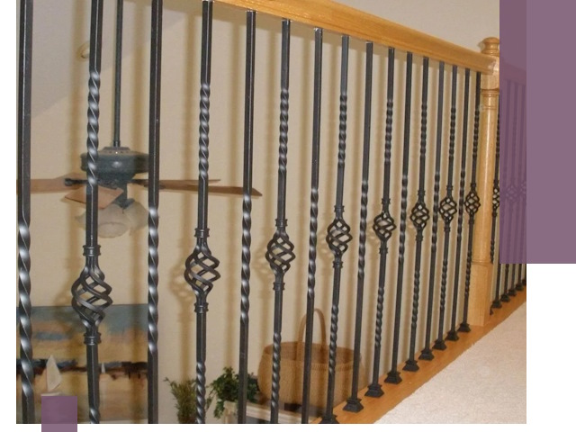 Изготовление и монтаж кованных перил в Шумерле под ключ