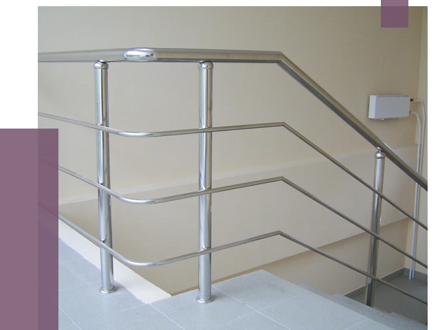 Алюминиевые перила в Шумерле от 6735 руб. под ключ | ПРОЛЁТ-Шмр