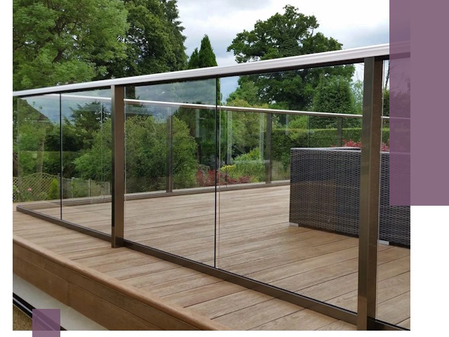 Алюминиевые перила на заказ в Шумерле — монтаж и гарантия