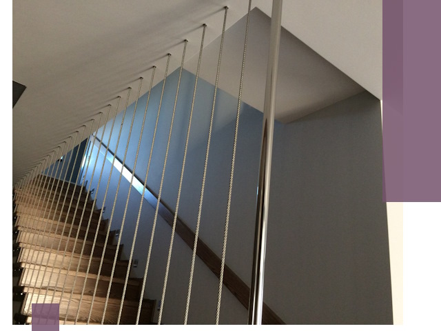 Тросовые перила под ключ в Шумерле — производство и монтаж