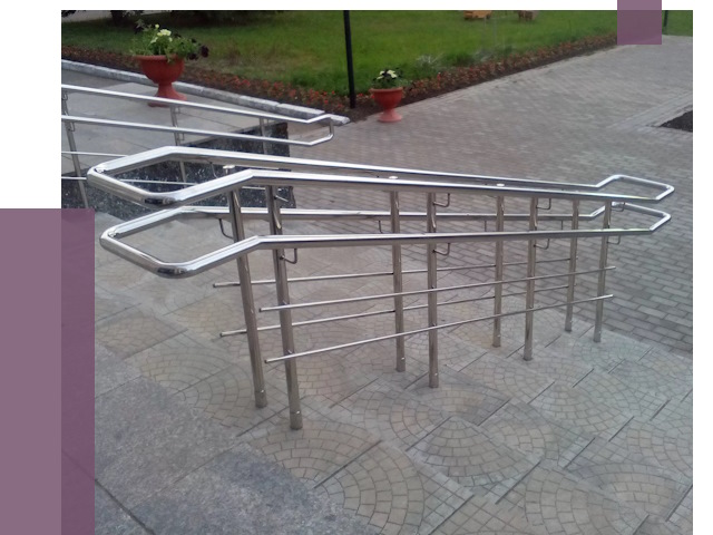 Перила для инвалидов в Шумерле от 8060 руб. под ключ | ПРОЛЁТ-Шмр