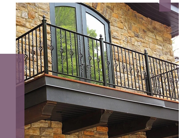 Балконные ограждения в Шумерле от 8527 руб. — купить | ПРОЛЁТ-Шмр