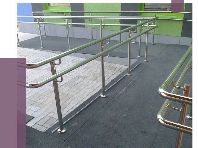 Ограждения пандусов в Шумерле от 4617 руб. монтаж | ПРОЛЁТ-Шмр