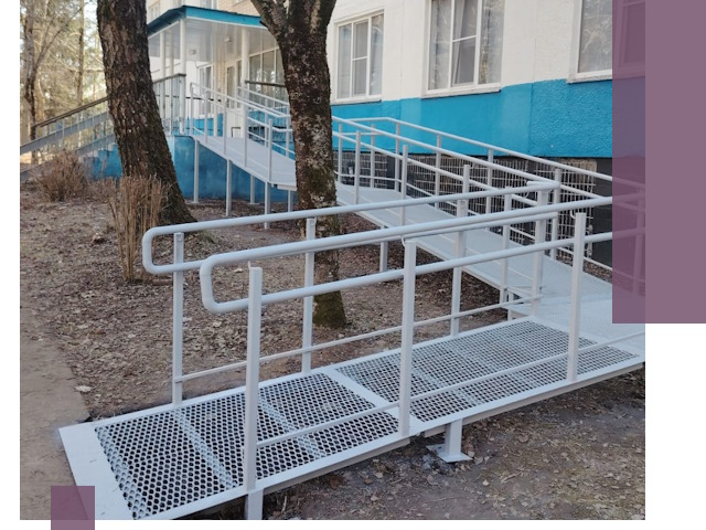 Пандусы под ключ в Шумерле: изготовление, монтаж и демонтаж