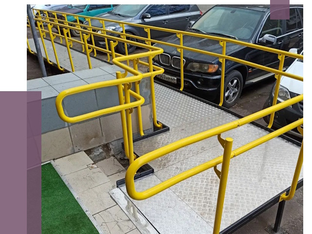 Стационарные пандусы в Шумерле от 13036 руб. | ПРОЛЁТ-Шмр