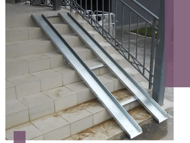 Пандусы для детских колясок в Шумерле: изготовление и монтаж