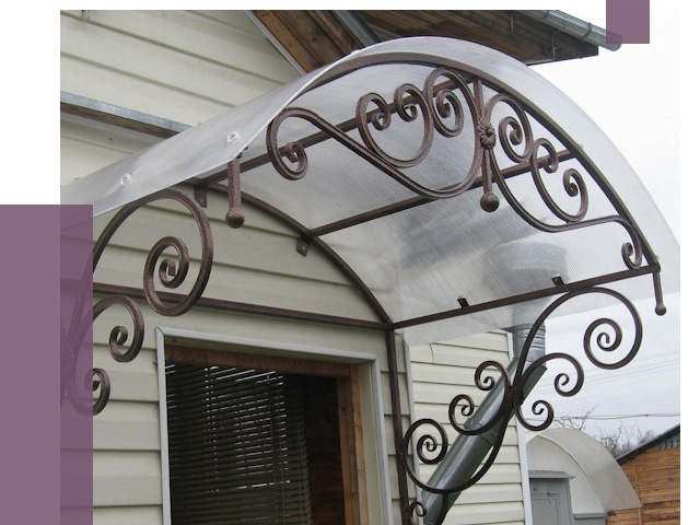 Изготовление козырьков в Шумерле от 7821 руб. — заказать | ПРОЛЁТ-Шмр