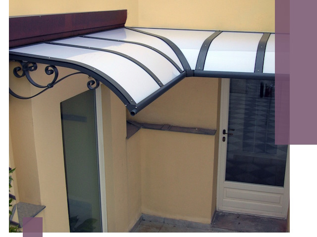 Монтаж козырьков любой сложности в Шумерле под ключ