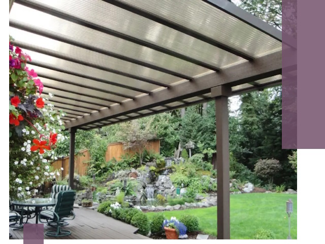 Навесы из поликарбоната под ключ в Шумерле быстро и надёжно