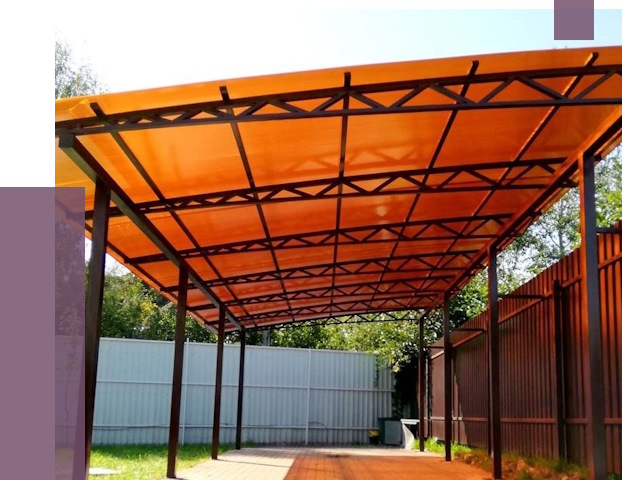 Односкатные навесы под ключ в Шумерле от 13959 руб. 