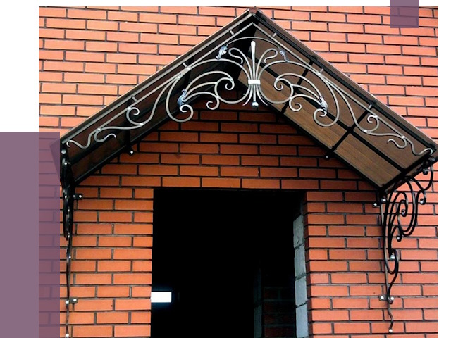 Металлические козырьки в Шумерле от 11352 руб. 