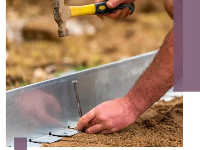 Монтаж металлических бордюров в Шумерле быстро и качественно