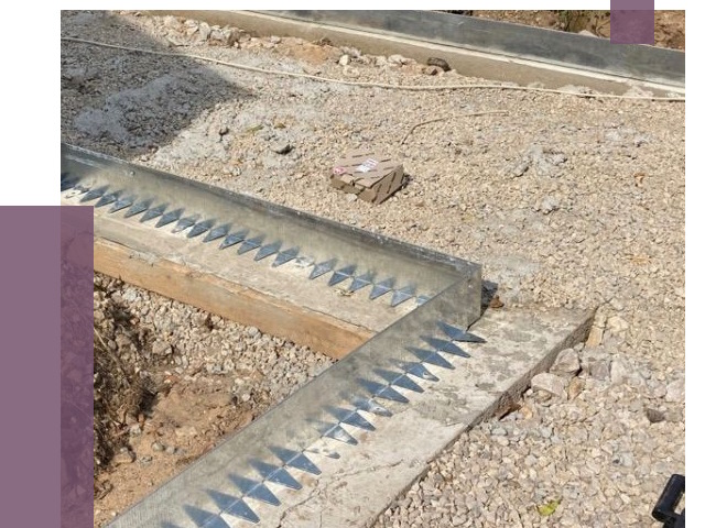 Нержавеющие бордюры в Шумерле от 5106 руб. под ключ | ПРОЛЁТ-Шмр