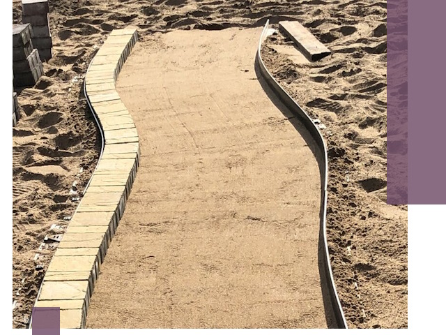 Металлические бордюры для тротуаров в Шумерле — прочные и долговечные