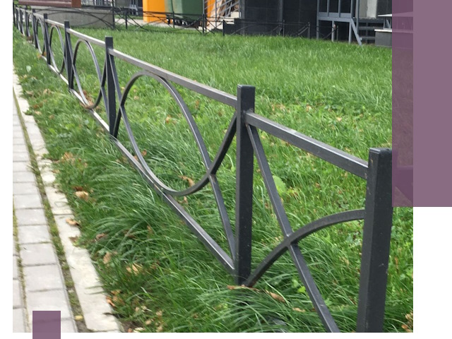 Газонные ограждения из металла в Шумерле — монтаж и продажа
